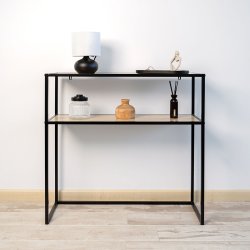 Bokhylla Vinthera Moa Metall Tr MDF 78 x 27 x 77 cm (4 antal)