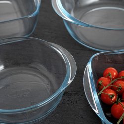 Servingsfat Pyrex Airfryer Transparent Glas 1 L 20 x 17 cm (10 a