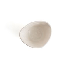 Snacksskl Bidasoa Cosmos Vit Keramik 12 cm (6 antal)