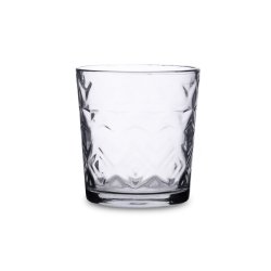 Glas fr vatten Quid Rombos Transparent Glas 260 ml (6 antal)