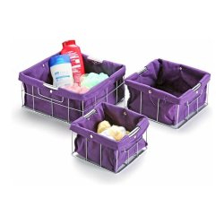 Set med stapelbara frvaringsldor Versa VS-10650020 26 x 12 x 2