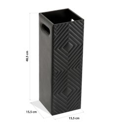Paraplystll Versa Svart 15,5 x 48,5 x 15,5 cm