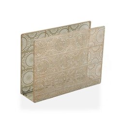 Tidningsstll Versa Gyllene Metall (10,2 x 30,5 x 40 cm)