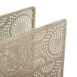 Tidningsstll Versa Gyllene Metall (10,2 x 30,5 x 40 cm)