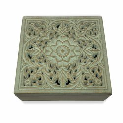Smyckeskrin Versa Mandala Tr MDF (20 x 7 x 20 cm)