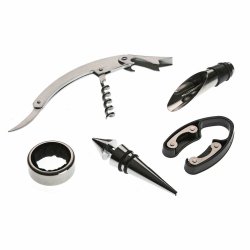 Set med Vintillbehr Versa Flaska Plast 7 x 7 x 32 cm