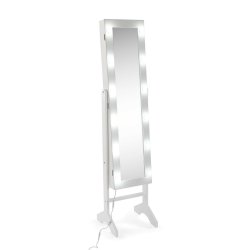 Vggspegel Versa Vit Speglar Tr MDF 35 x 153 x 35,2 cm Smyckesk