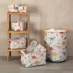 Multifunktionell korg Versa Textil 22 x 12 x 10 cm 18 x 14 x 28
