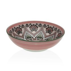Salladsskl Versa Rosa Keramik Porslin 22,5 x 9 x 22,5 cm