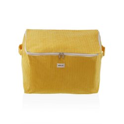 Frvaringslda Versa Corduroy 38 x 26 x 26 cm Gul