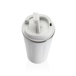 Glas med lock Versa Vit Stl polypropen 510 ml