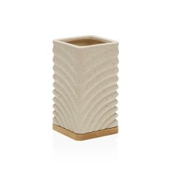 Tandborsthllare Versa Beige Keramik
