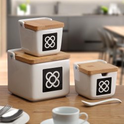 Sockerstrare Versa Keramik 8,8 x 8,5 x 8,8 cm