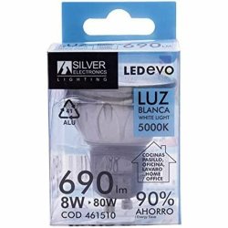LED-lampa Silver Electronics Dicroica LED EVO 8W GU10 5000K 8 W