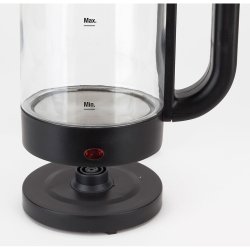 Vattenkokare JATA 1500 W 1,2 L Transparent Rostfritt stl Borosi