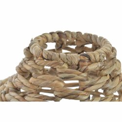 Lampskrm DKD Home Decor Metall Fibrer (45 x 45 x 30 cm)