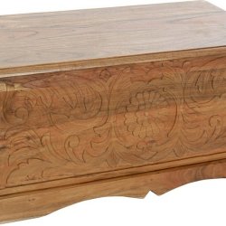Kista DKD Home Decor Tr Kolonial Akaciatr 90 x 40 x 40 cm
