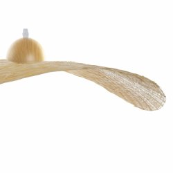Taklampa DKD Home Decor 70 x 70 x 10 cm Naturell 220 V 40 W Solh