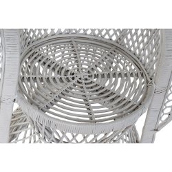 Trdgrdssoffa DKD Home Decor Vit 102 x 66 x 146 cm 97 x 66 x 14