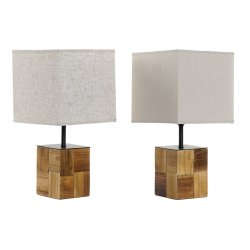 Bordslampa DKD Home Decor 20,5 x 20,5 x 40 cm Gran Metall 220 V