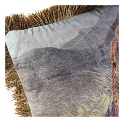 Kudde DKD Home Decor 8424001718016 Djur Polyester Aluminium Kolo