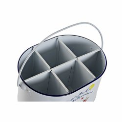 Ishink DKD Home Decor Vit Multicolour Metall 24,5 x 17 x 13 cm