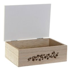 Uppsttning med Dekorativa Ldor DKD Home Decor Tr MDF (17 x 12