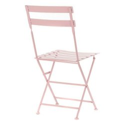 Bordsgrupp med 2 stolar DKD Home Decor MB-177410 Rosa 60 x 60 x