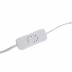 Bordslampa DKD Home Decor Vit Naturell Bambu 40 W 220 V 32 x 32