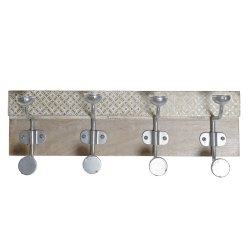 Vggmonterad rockhngare DKD Home Decor 46 x 15 x 10 cm Metall V