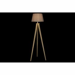 Golvlampa DKD Home Decor 40 x 40 x 154 cm Naturell Gr Brun 250