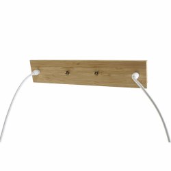 Taklampa DKD Home Decor Ljusbrun Tr Bambu 50 W 220 V 80 x 30 x