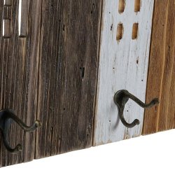 Vggmonterad rockhngare DKD Home Decor Metall Hus 91 x 9,5 x 29