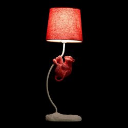 Bordslampa DKD Home Decor Polyester Harts 25W 220 V Apa (2 pcs)
