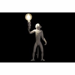 Bordslampa DKD Home Decor 31 x 34 x 55 cm Svart Vit Harts 220 V