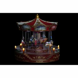 Julgranskula DKD Home Decor LED Ljus Rrelse Musik Multicolour P