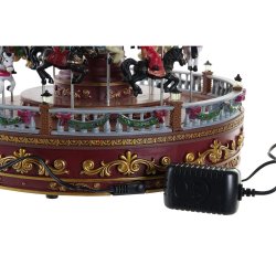 Julgranskula DKD Home Decor LED Ljus Rrelse Musik Multicolour P