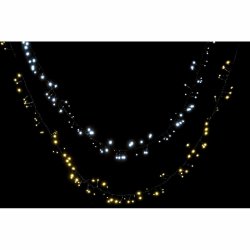 Belysningsremsa DKD Home Decor Gul Vit LED (2 antal)