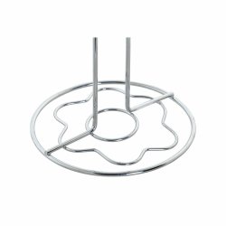 Toalettrullehllare DKD Home Decor Silver Metall Kromad (14 x 14