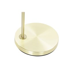Golvlampa DKD Home Decor 35 x 44 x 159 cm Gyllene Metall Vit 220