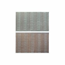 Matta DKD Home Decor 120 x 180 x 0,4 cm Bl Polyester Grn Arab