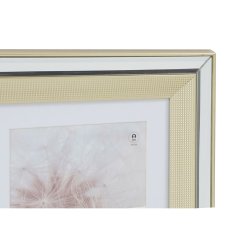 Fotoram DKD Home Decor Gyllene Silvrig Aluminium Glas polystyren