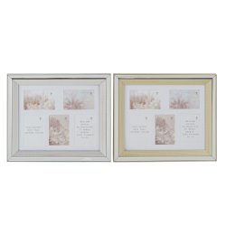 Fotoram DKD Home Decor Gyllene Silvrig Aluminium Glas polystyren