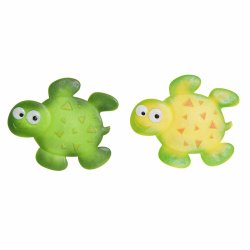 Badrumsmatta DKD Home Decor 11,5 x 1 x 10 cm Grn Gul Barn Skld