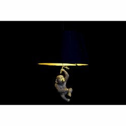 Taklampa DKD Home Decor 35,5 x 35,5 x 51 cm Gyllene Harts Koloni