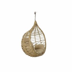 Hngande trdgrdsftlj DKD Home Decor Brun Beige Ljusbrun Alum