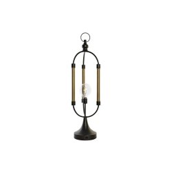 Belysning dekoration DKD Home Decor Svart Gyllene Metall (18 x 1