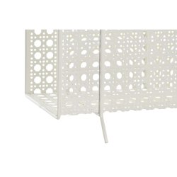 Tidningsstll DKD Home Decor Vit Naturell Metall vide Boho 36,5