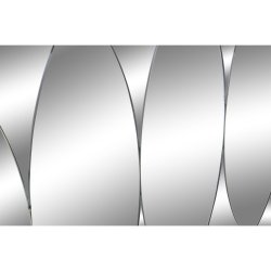 Vggspegel DKD Home Decor Svart Modern Cirklar 120 x 2 x 80 cm