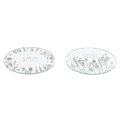 Lykta DKD Home Decor Glas Multicolour Fjril (10 x 10 x 1 cm) (2